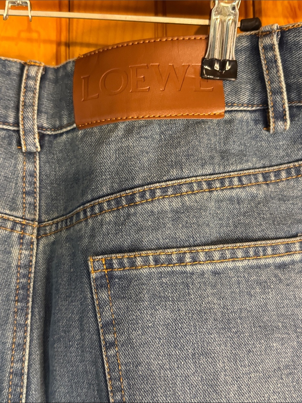 Loewe Anagram Baggy Wide-Leg Jeans - Picture 10 of 14
